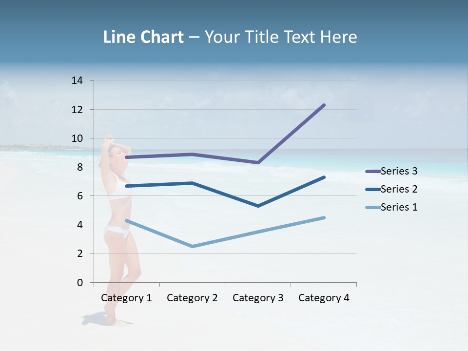 Sun People Sand PowerPoint Template