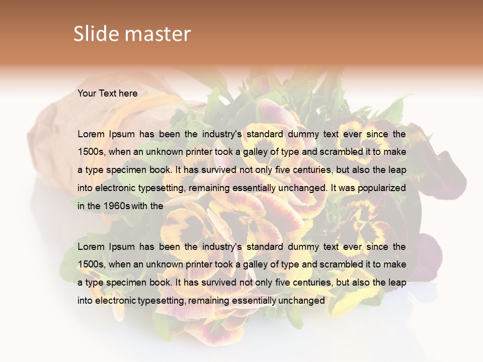 Paper Still Plant PowerPoint Template