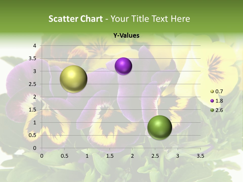 Garden Purple Close PowerPoint Template