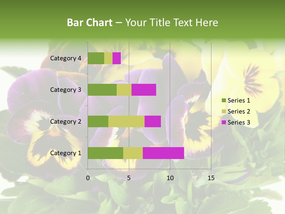 Garden Purple Close PowerPoint Template