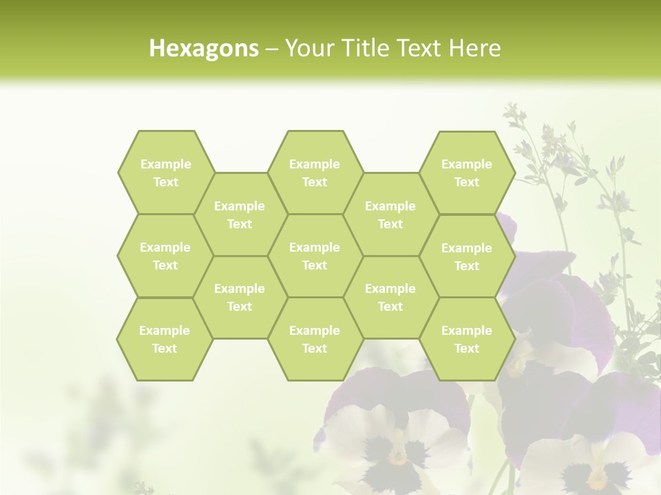 Beautiful Plant Freshness PowerPoint Template