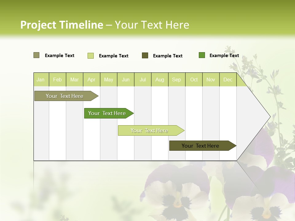Beautiful Plant Freshness PowerPoint Template