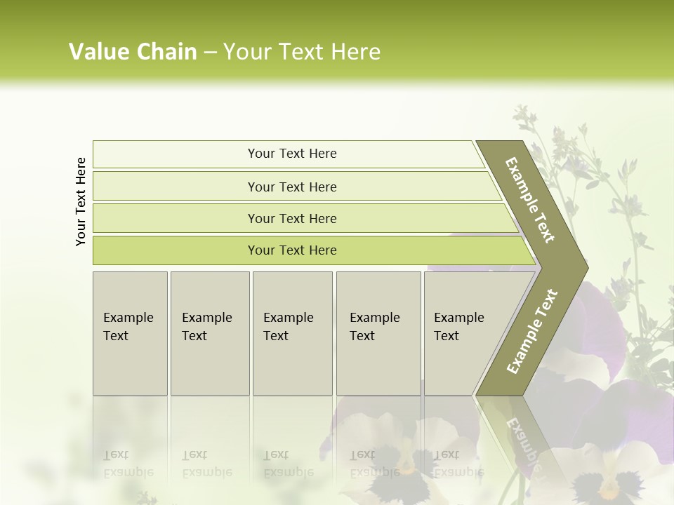 Beautiful Plant Freshness PowerPoint Template