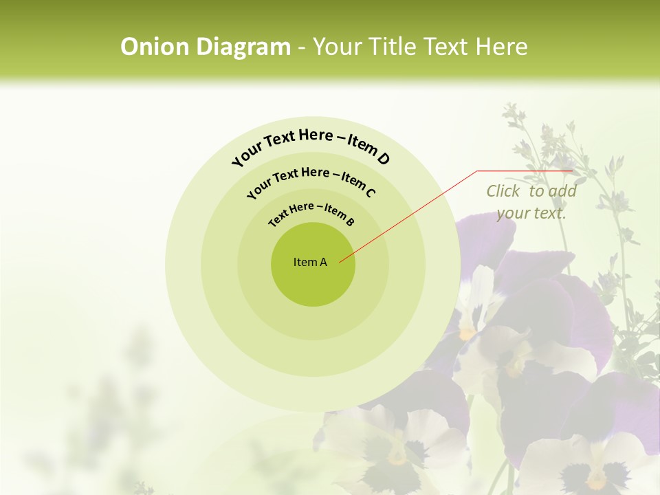Beautiful Plant Freshness PowerPoint Template