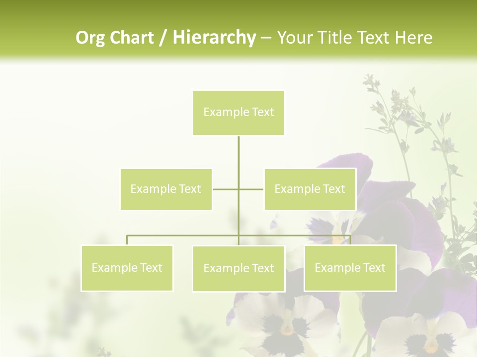 Beautiful Plant Freshness PowerPoint Template