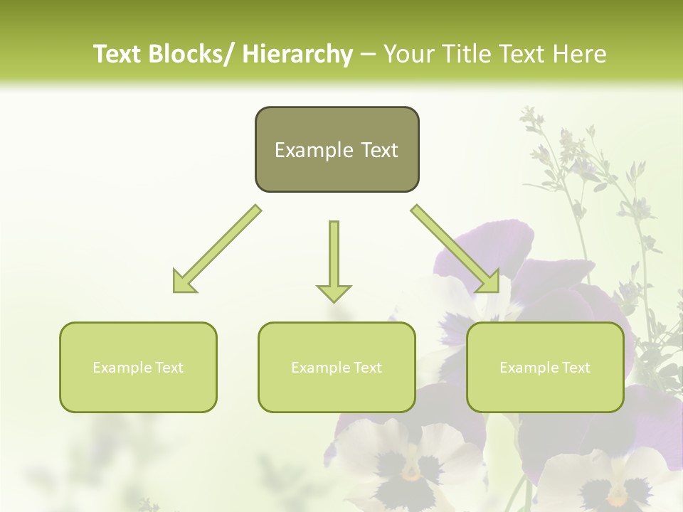 Beautiful Plant Freshness PowerPoint Template