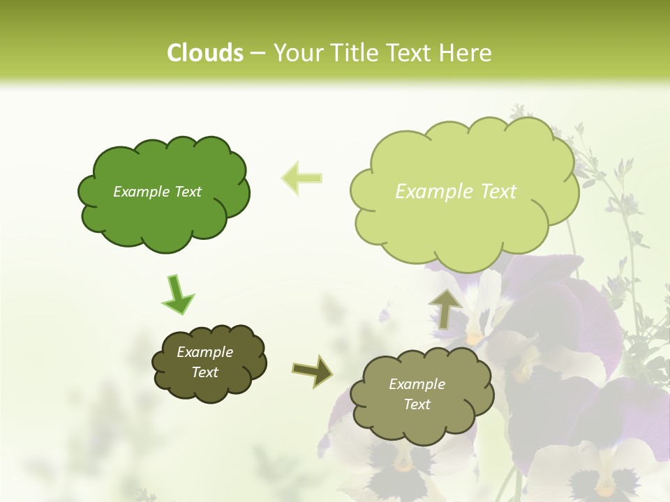 Beautiful Plant Freshness PowerPoint Template