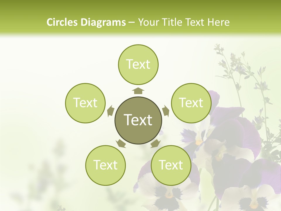 Beautiful Plant Freshness PowerPoint Template