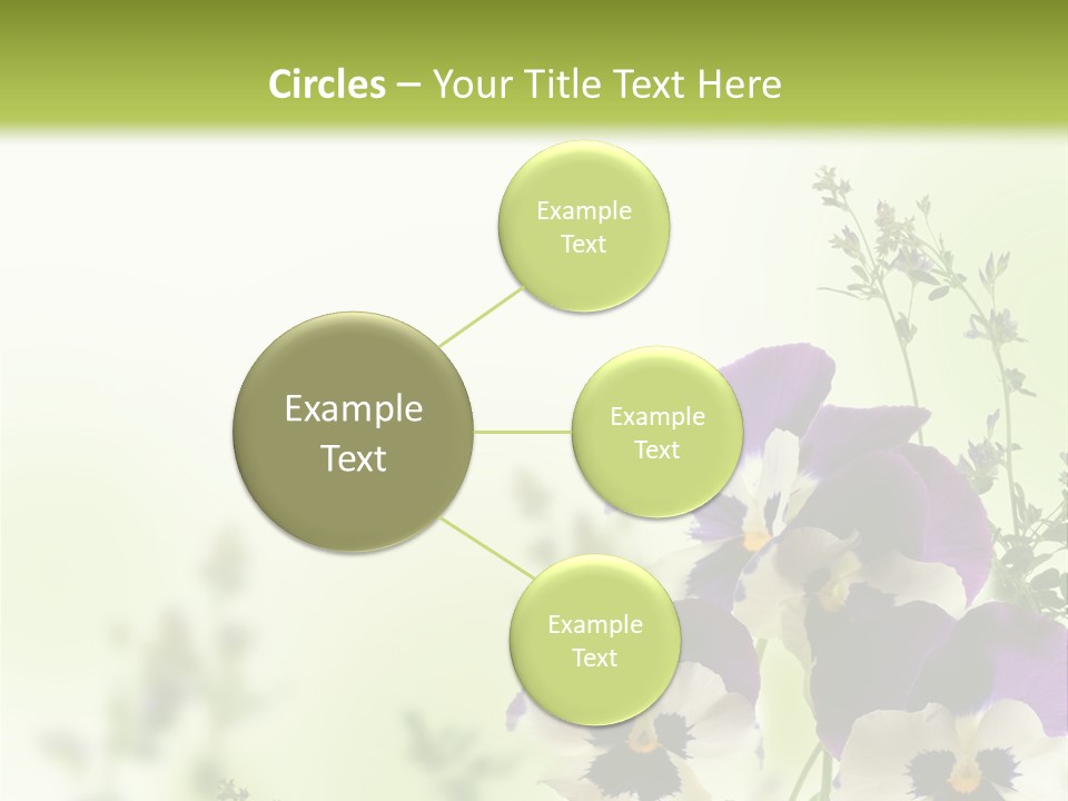 Beautiful Plant Freshness PowerPoint Template