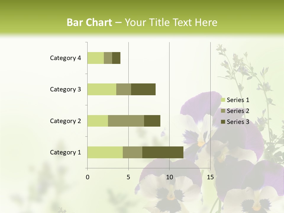 Beautiful Plant Freshness PowerPoint Template