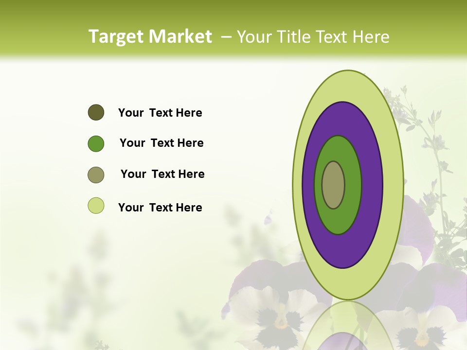 Beautiful Plant Freshness PowerPoint Template