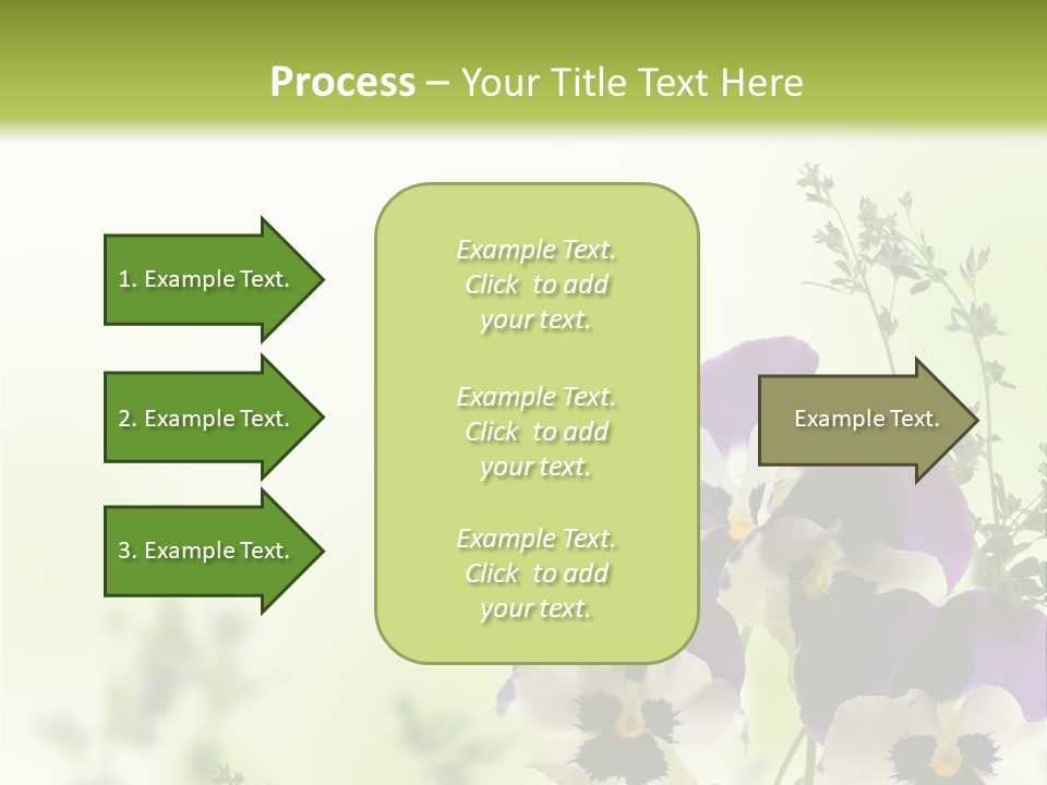 Beautiful Plant Freshness PowerPoint Template