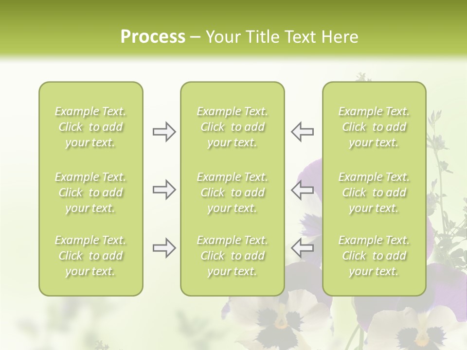 Beautiful Plant Freshness PowerPoint Template