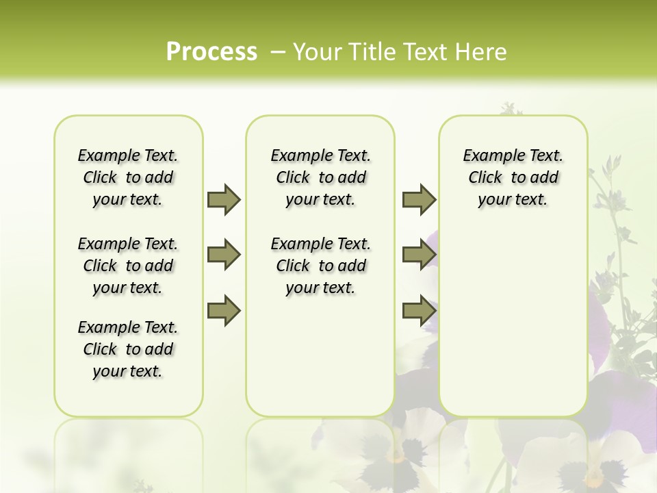 Beautiful Plant Freshness PowerPoint Template