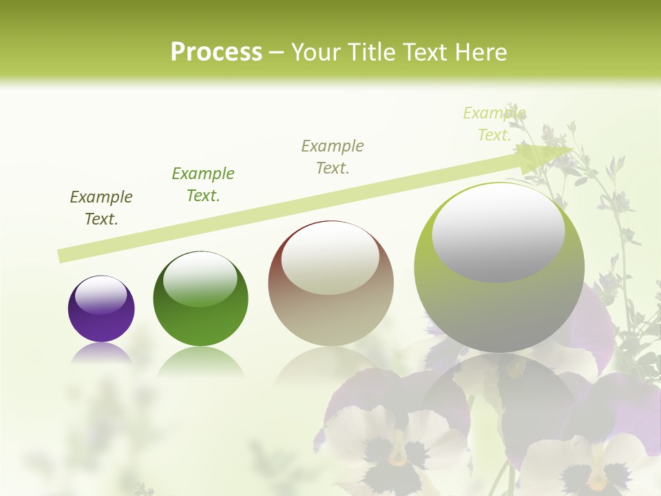Beautiful Plant Freshness PowerPoint Template