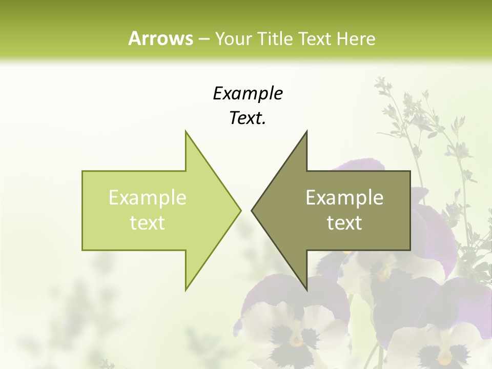 Beautiful Plant Freshness PowerPoint Template