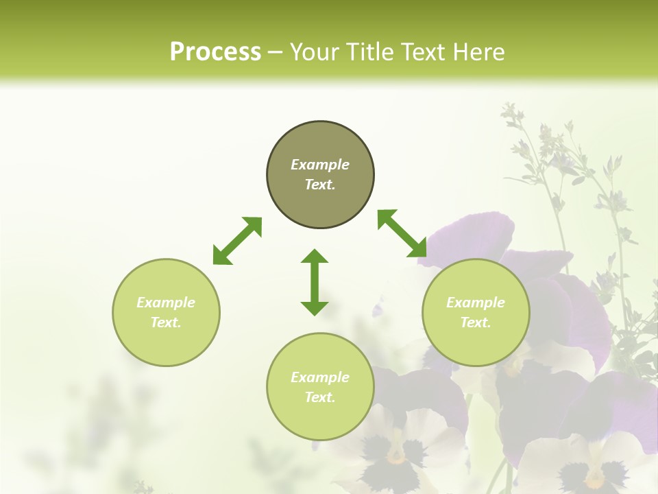 Beautiful Plant Freshness PowerPoint Template