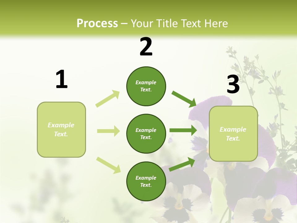 Beautiful Plant Freshness PowerPoint Template