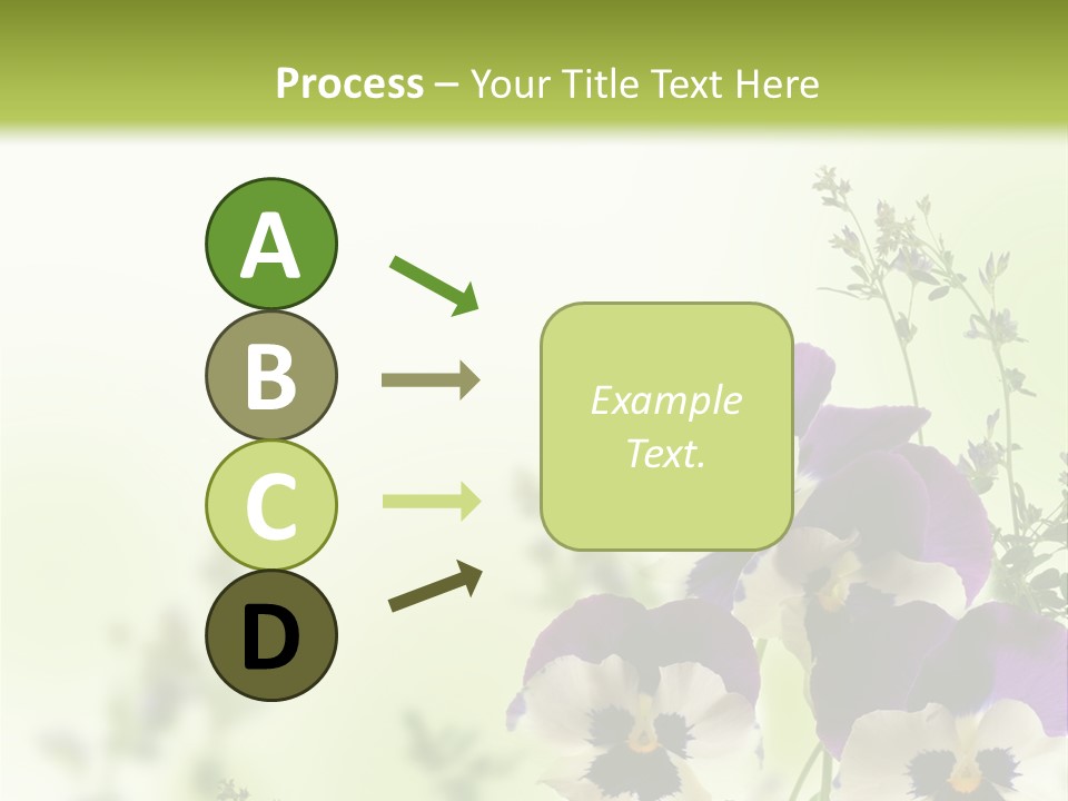 Beautiful Plant Freshness PowerPoint Template