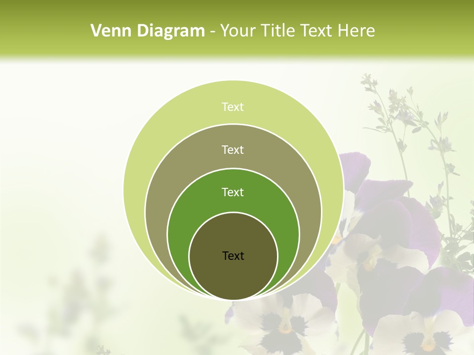 Beautiful Plant Freshness PowerPoint Template