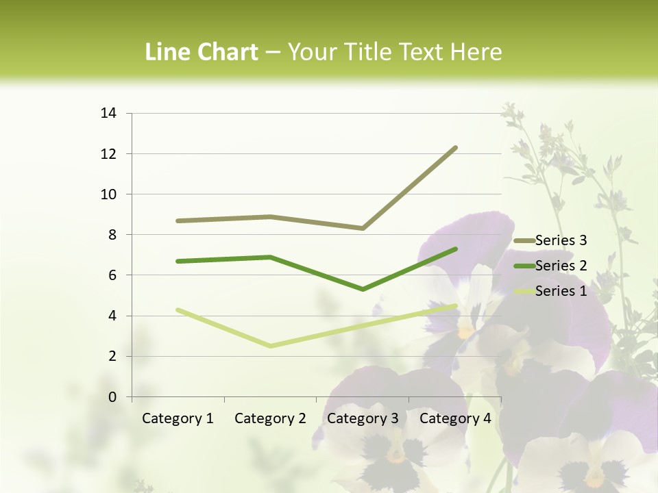 Beautiful Plant Freshness PowerPoint Template