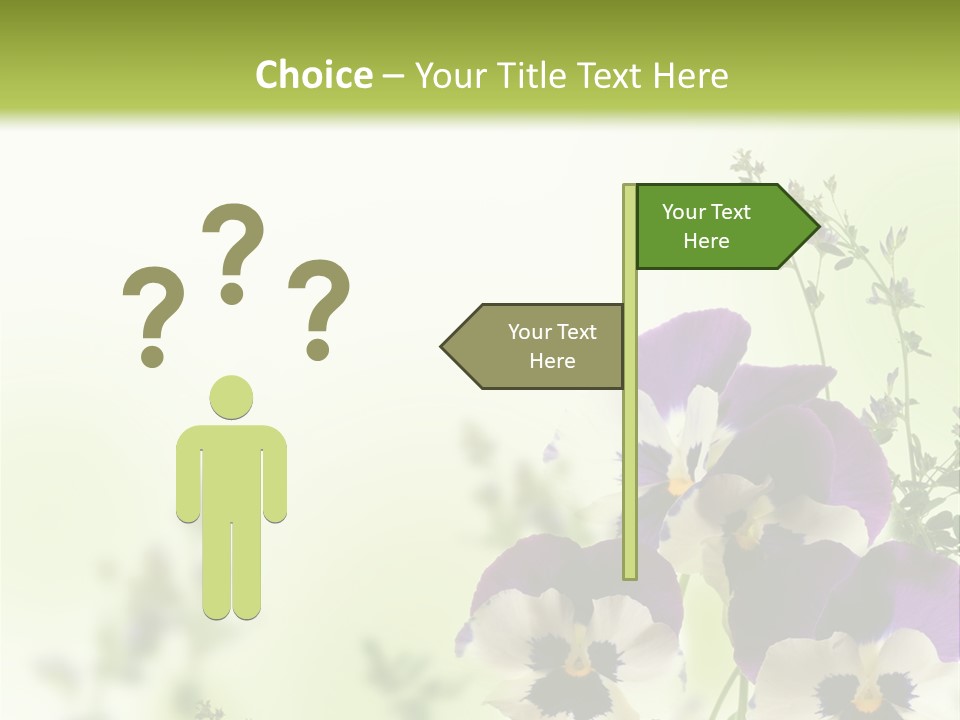 Beautiful Plant Freshness PowerPoint Template