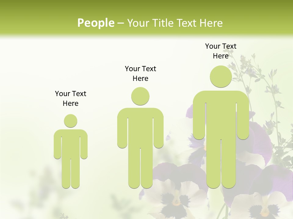 Beautiful Plant Freshness PowerPoint Template