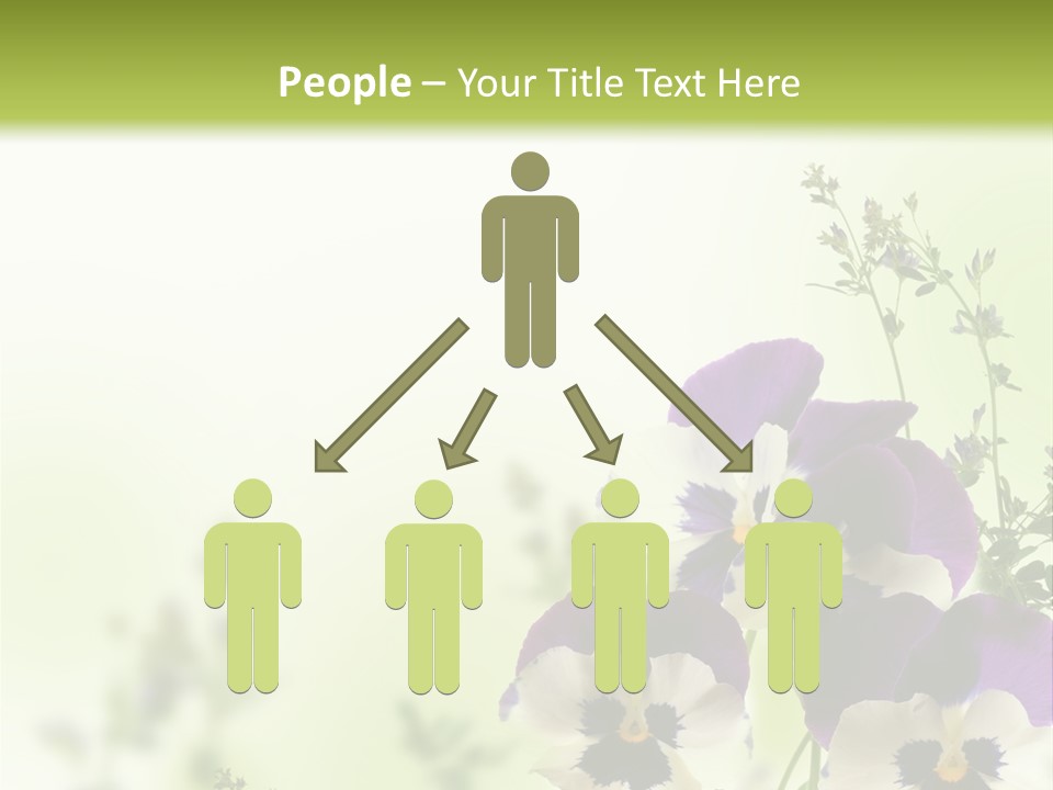 Beautiful Plant Freshness PowerPoint Template