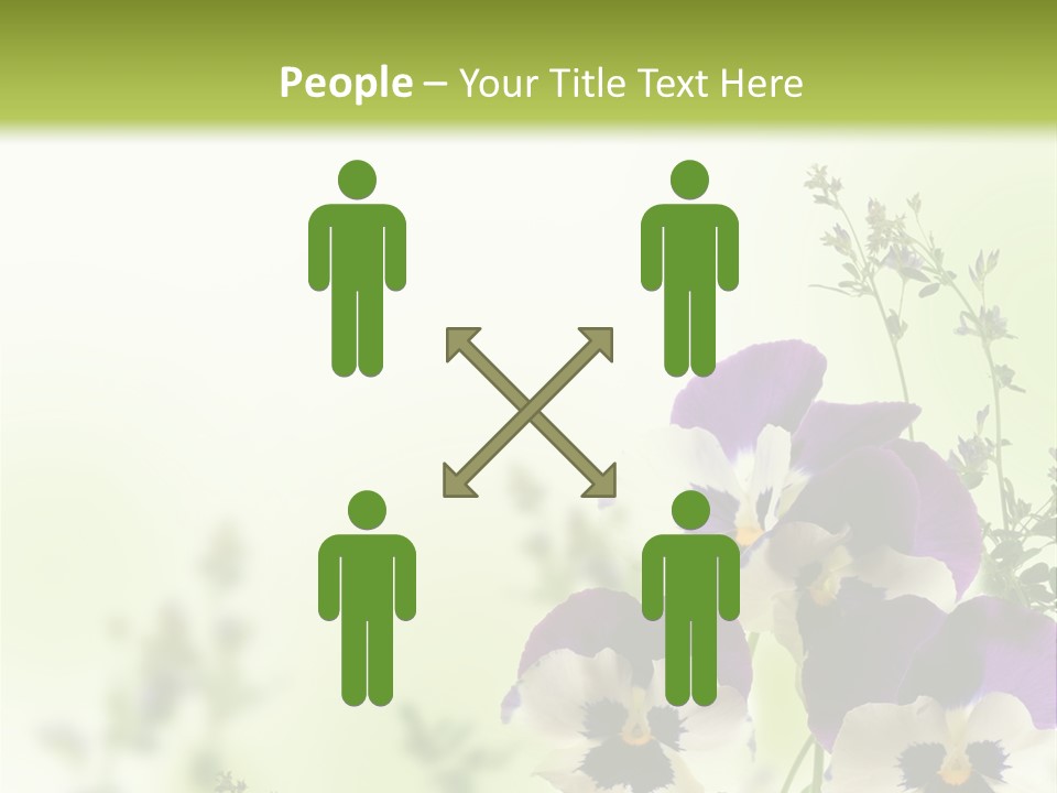 Beautiful Plant Freshness PowerPoint Template