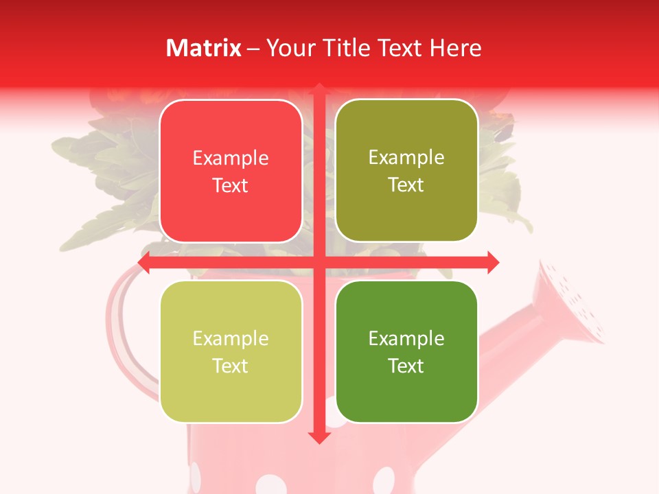 Blossom Background Plant PowerPoint Template