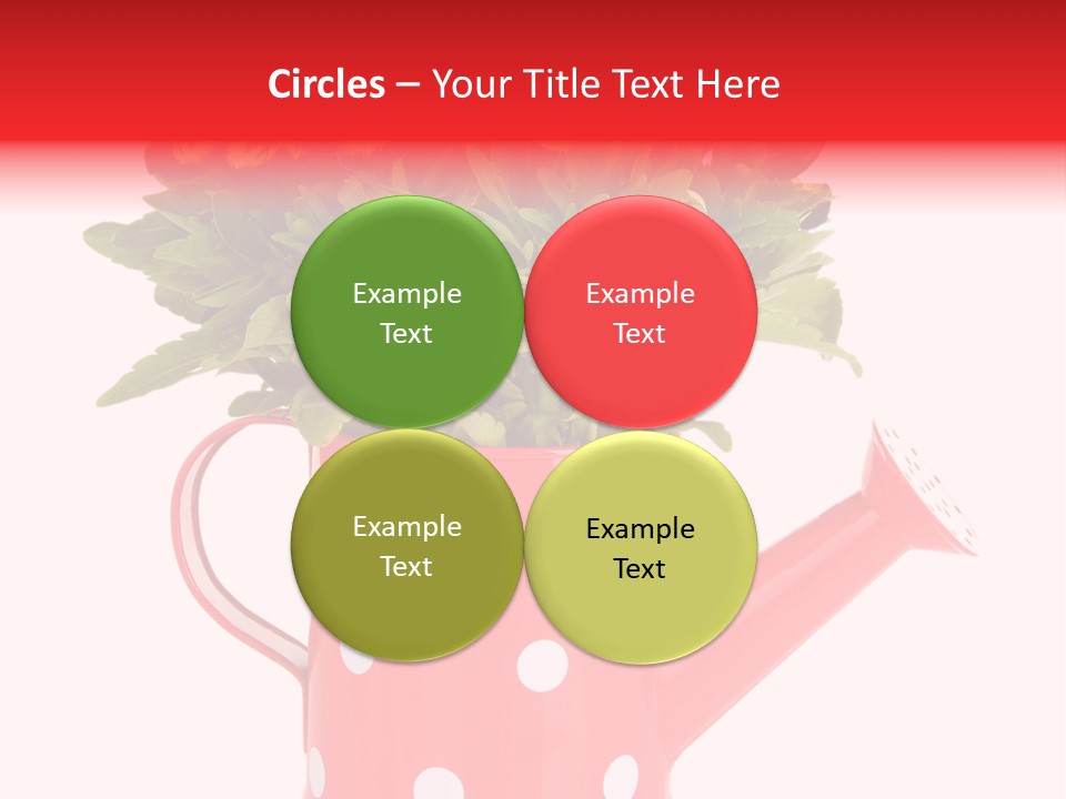 Blossom Background Plant PowerPoint Template