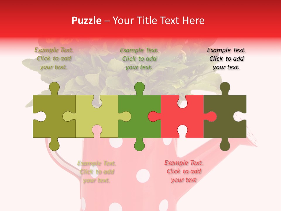 Blossom Background Plant PowerPoint Template