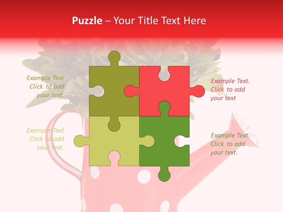 Blossom Background Plant PowerPoint Template