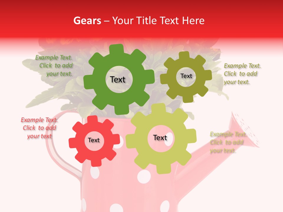 Blossom Background Plant PowerPoint Template