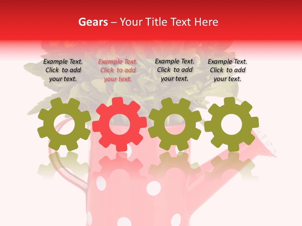 Blossom Background Plant PowerPoint Template