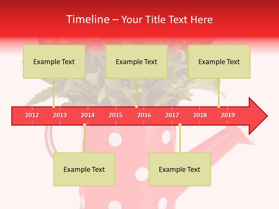 Blossom Background Plant PowerPoint Template