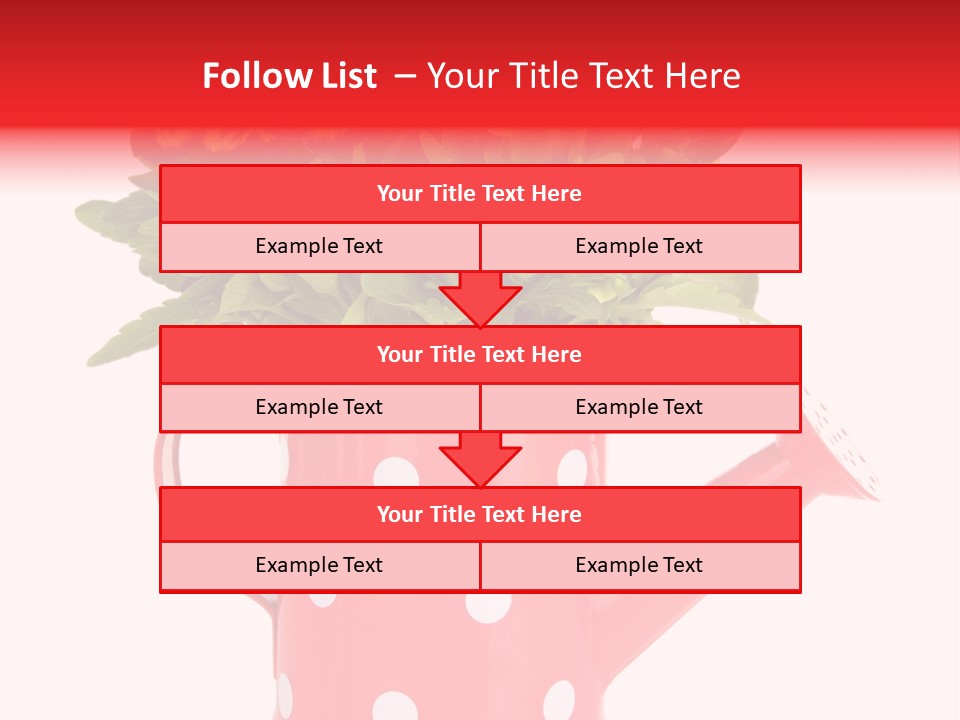 Blossom Background Plant PowerPoint Template