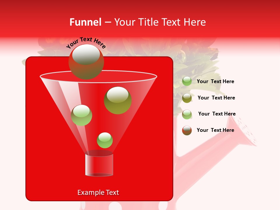 Blossom Background Plant PowerPoint Template