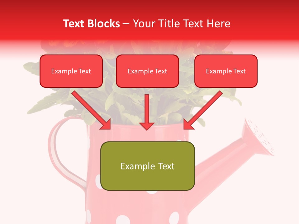 Blossom Background Plant PowerPoint Template