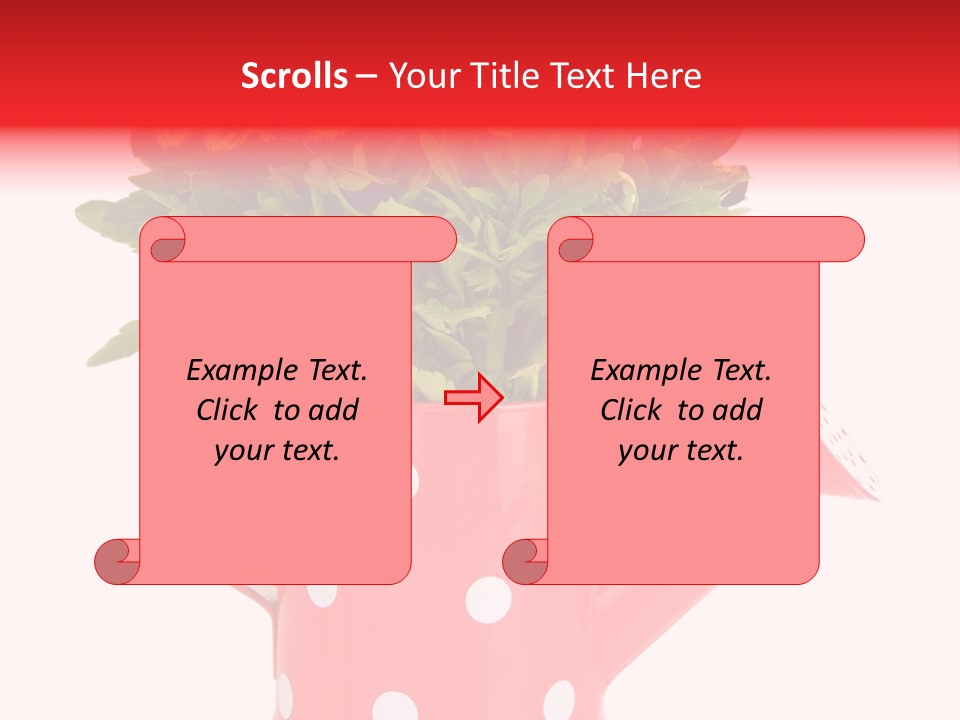 Blossom Background Plant PowerPoint Template