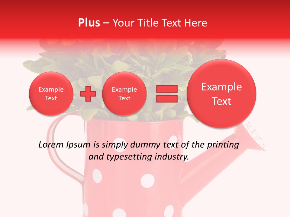 Blossom Background Plant PowerPoint Template