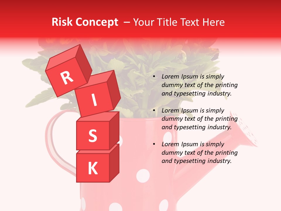 Blossom Background Plant PowerPoint Template