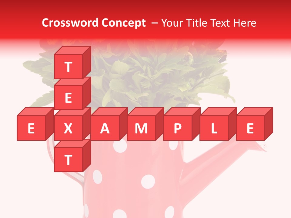 Blossom Background Plant PowerPoint Template