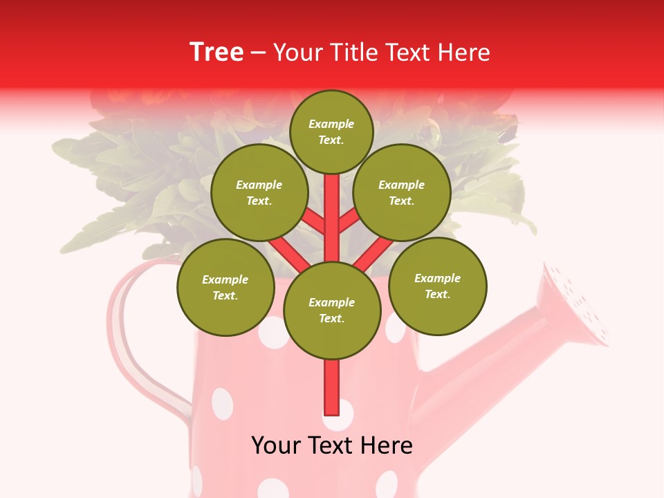 Blossom Background Plant PowerPoint Template