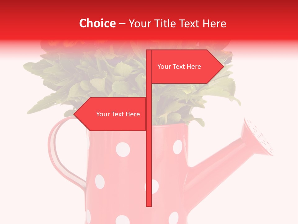 Blossom Background Plant PowerPoint Template