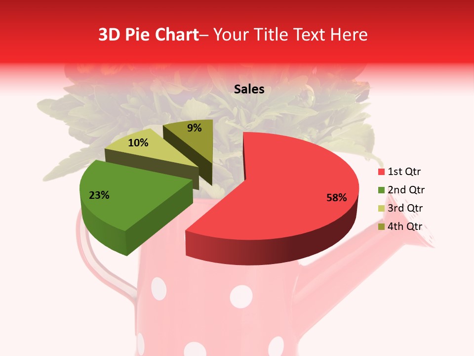 Blossom Background Plant PowerPoint Template
