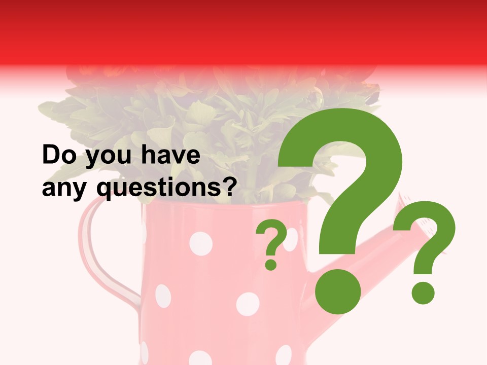 Blossom Background Plant PowerPoint Template