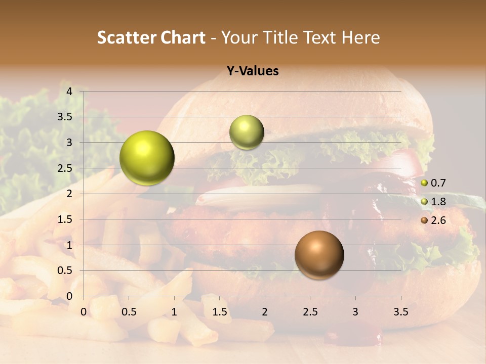 Sandwich Lunch Hamburger PowerPoint Template