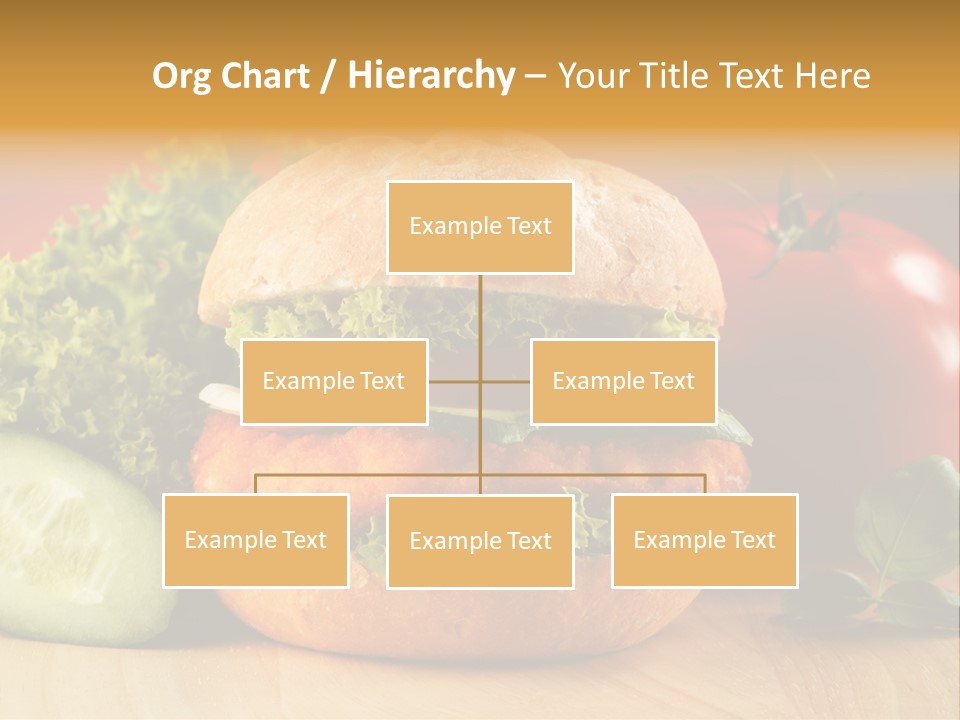 Slices Steak Cucumber PowerPoint Template