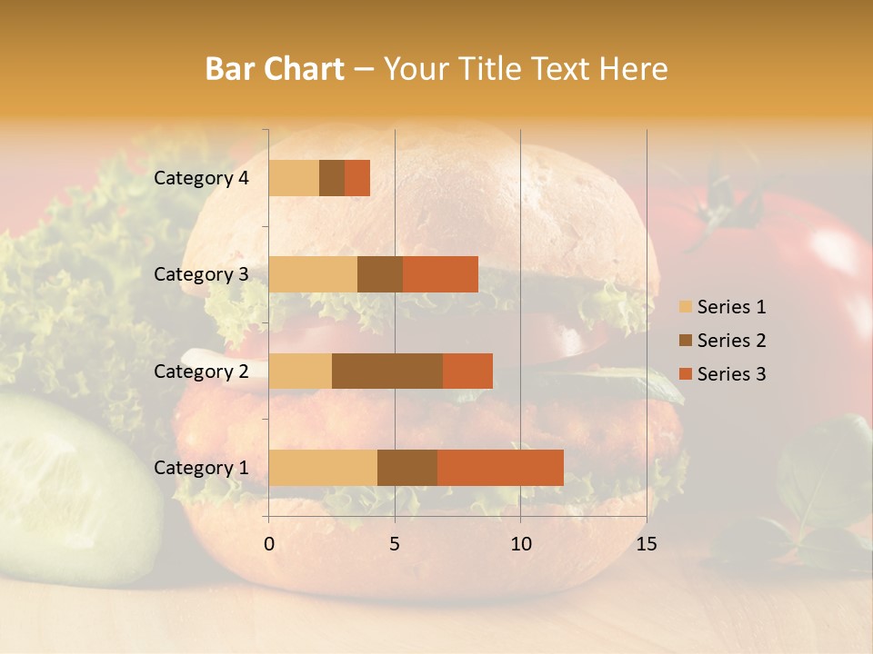 Slices Steak Cucumber PowerPoint Template